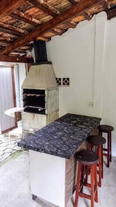 ジョインヴィレ Refugio Morro Da Trombaヴィラ エクステリア 写真